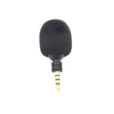 MK-5 4 Level Pin 3.5mm Gold Plated Plug Live Mobile Phone Tablet Laptop Mini Bend Microphone, 4 Level Pin